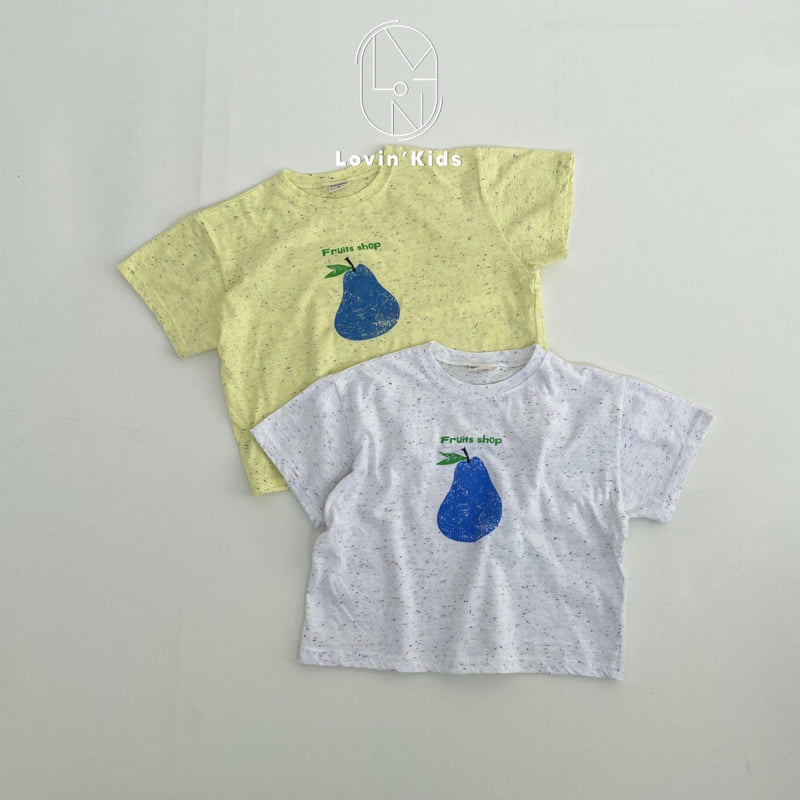 Lovin - Korean Baby Fashion - #babyoutfit - Pear Tee - 12