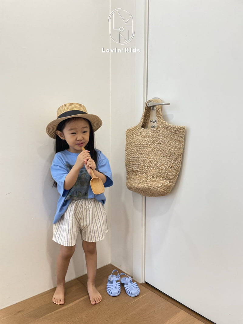 Lovin - Korean Baby Fashion - #babyoutfit - Neo Stripe Shorts - 9