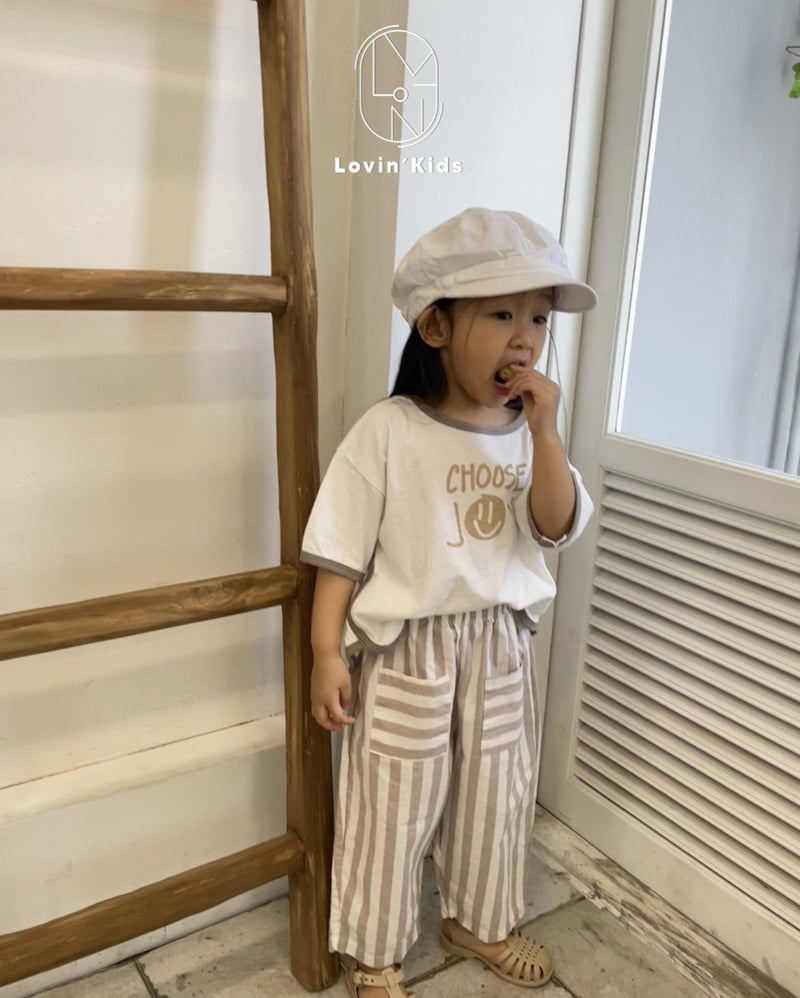 Lovin - Korean Baby Fashion - #babyoutfit - Joy Tee
