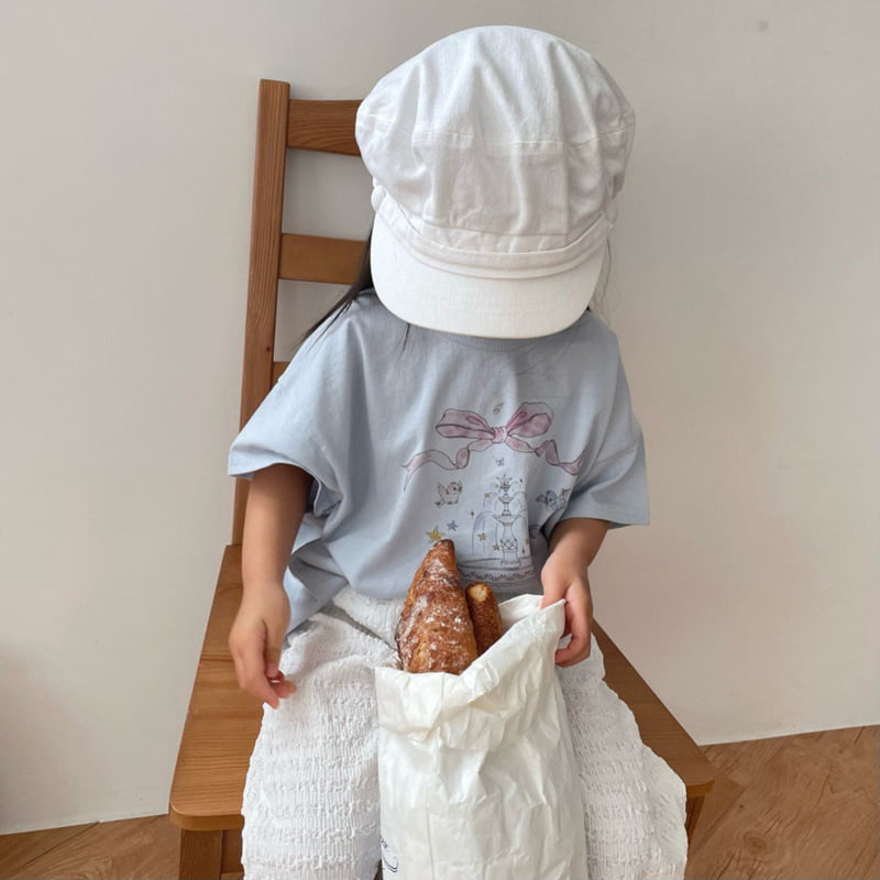 Lovin - Korean Baby Fashion - #babyoutfit - Ribbon Tee - 10