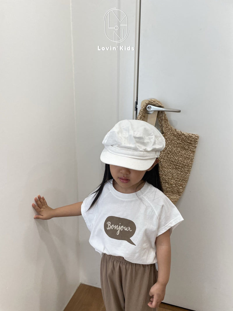 Lovin - Korean Baby Fashion - #onlinebabyboutique - Bonjour Tee - 6