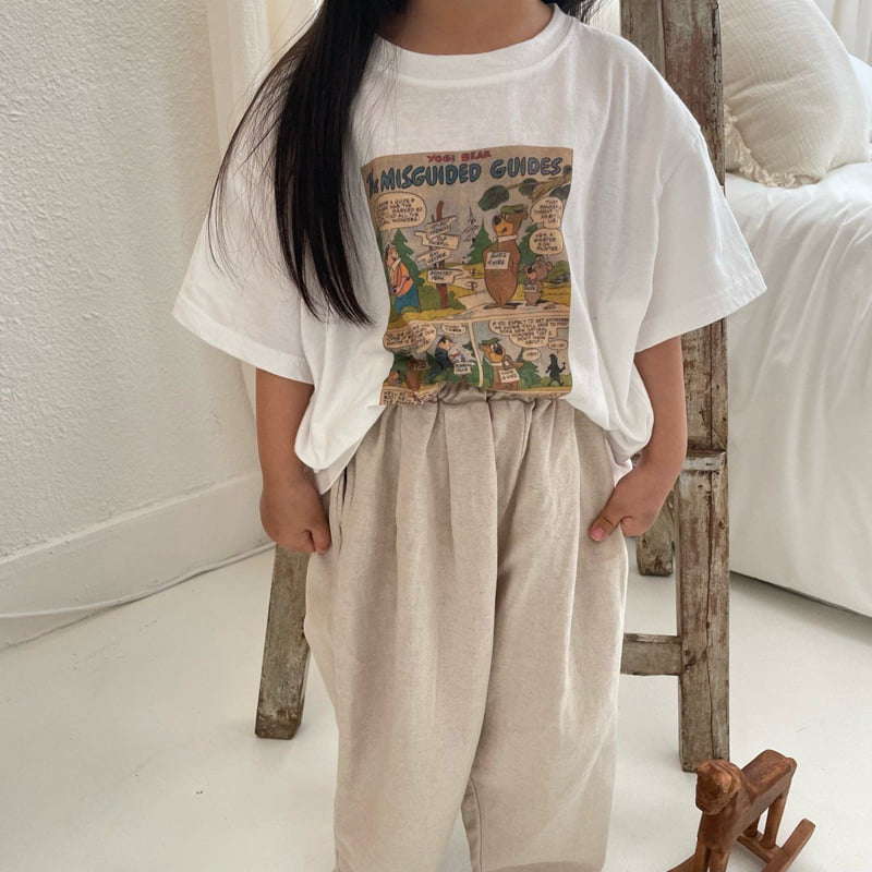 Lovin - Korean Baby Fashion - #onlinebabyshop - Cartoon Tee - 7