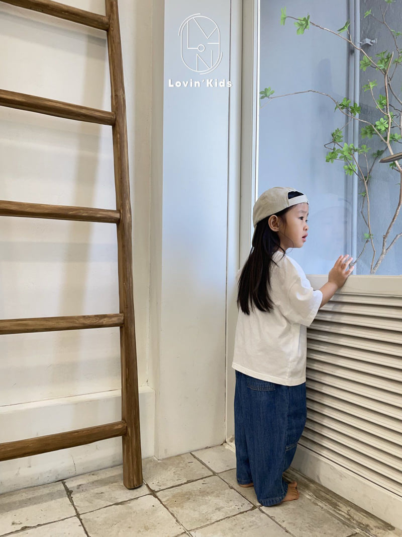 Lovin - Korean Baby Fashion - #onlinebabyshop - Braindart Denim Pants - 4