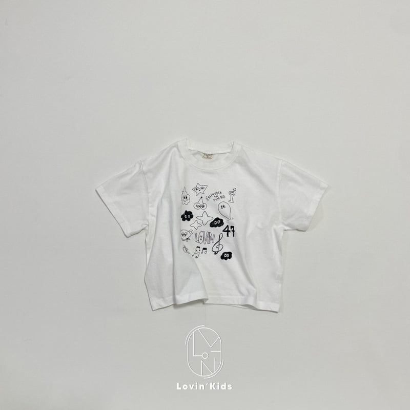 Lovin - Korean Baby Fashion - #smilingbaby - Drawing Tee - 12