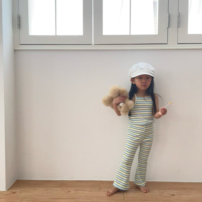 Lovin - Korean Baby Fashion - #smilingbaby - Lollipop Bootcut Pants - 9