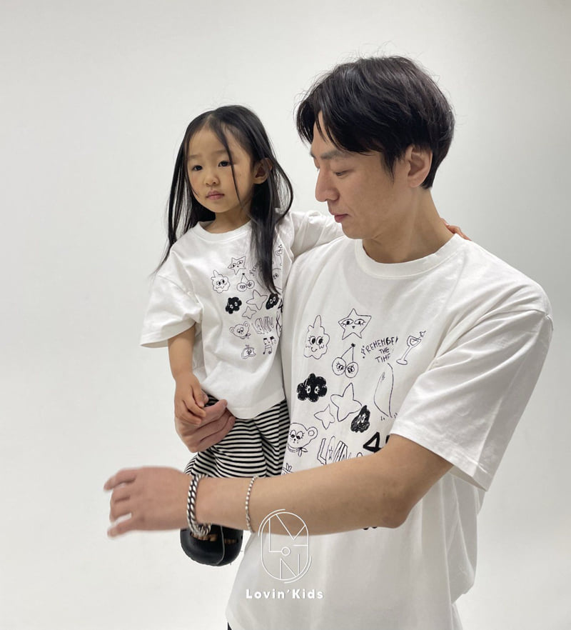 Lovin - Korean Women Fashion - #momslook - Drawing Mom Tee - 9
