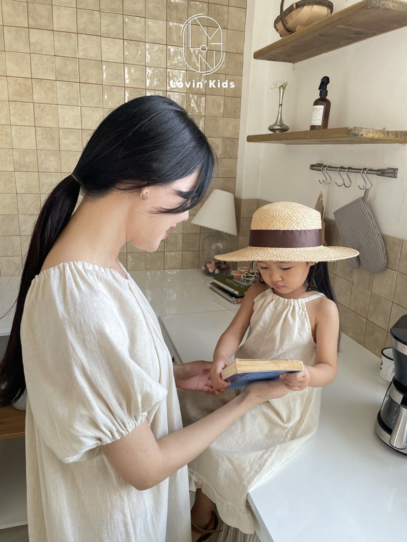 Lovin - Korean Women Fashion - #momslook - Oatmeal Mom One-piece - 7