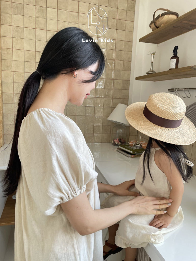 Lovin - Korean Women Fashion - #momslook - Oatmeal Mom One-piece - 9