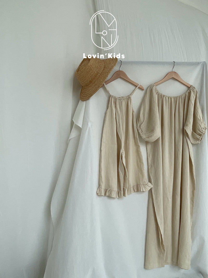 Lovin - Korean Women Fashion - #womensfashion - Oatmeal Mom One-piece - 12