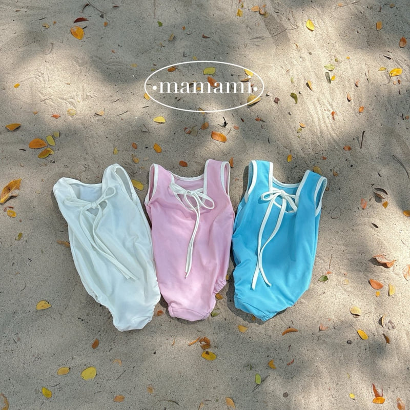 Mamami - Korean Children Fashion - #Kfashion4kids - Ribbon Swimsuit - 3