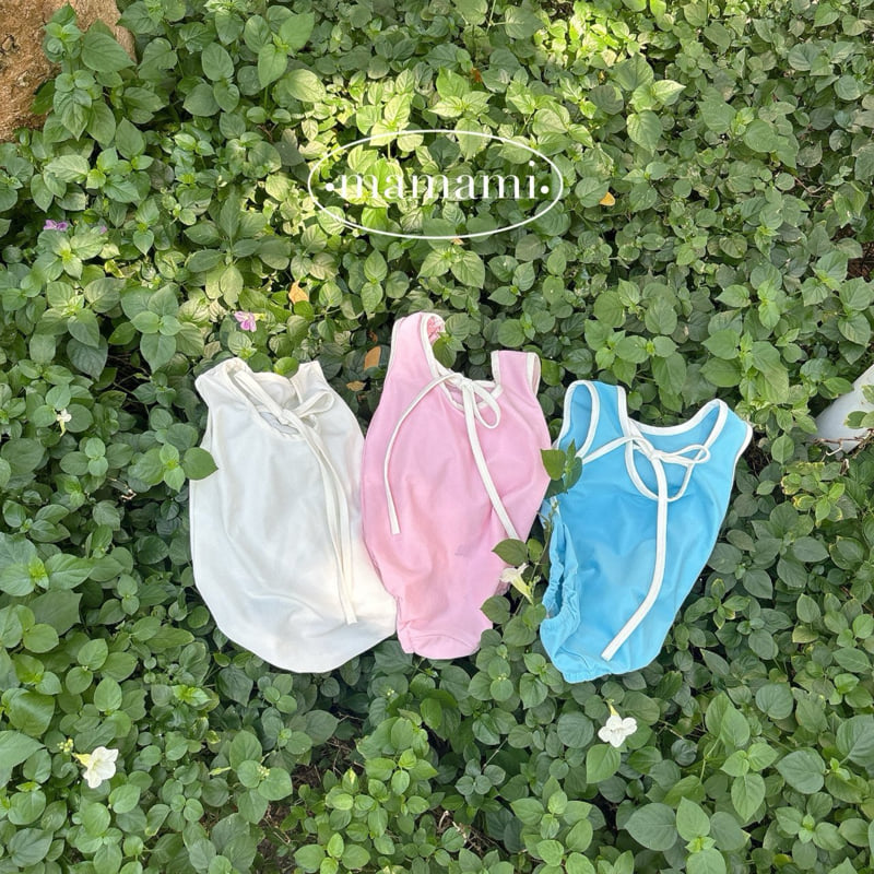 Mamami - Korean Children Fashion - #kidsstore - Ribbon Swimsuit