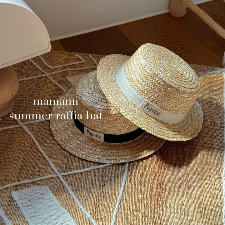 Mamami - Korean Children Fashion - #minifashionista - Raffia Hat - 3
