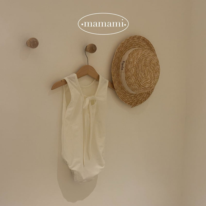 Mamami - Korean Children Fashion - #minifashionista - Ribbon Swimsuit - 6