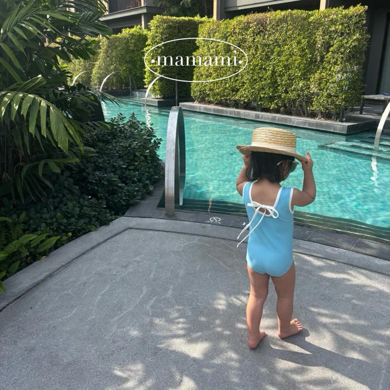 Mamami - Korean Children Fashion - #prettylittlegirls - Ribbon Swimsuit - 7