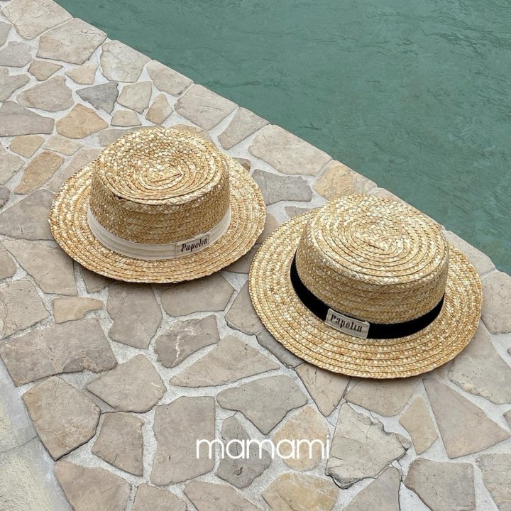Mamami - Korean Children Fashion - #todddlerfashion - Raffia Hat - 5