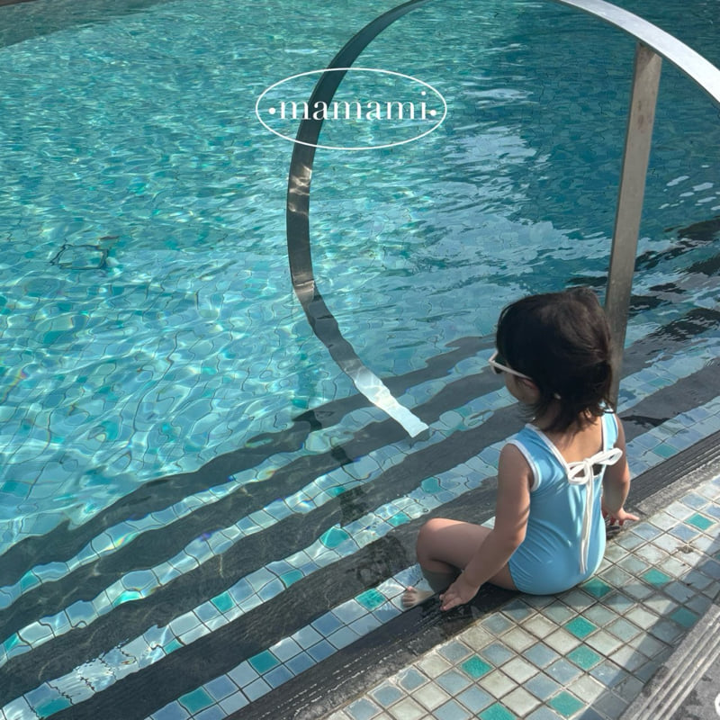 Mamami - Korean Children Fashion - #todddlerfashion - Ribbon Swimsuit - 8