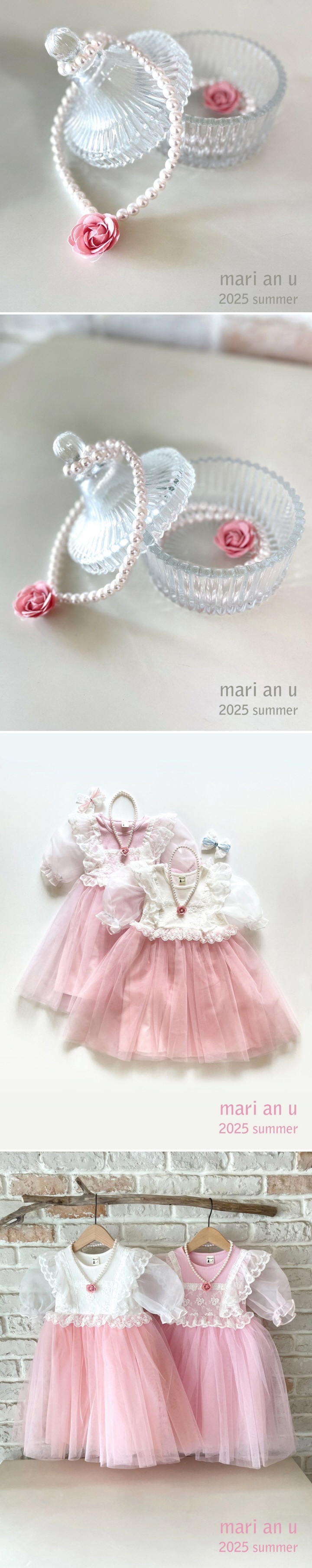 Mari An U - Korean Children Fashion - #fashionkids - 25 Rose Necklace