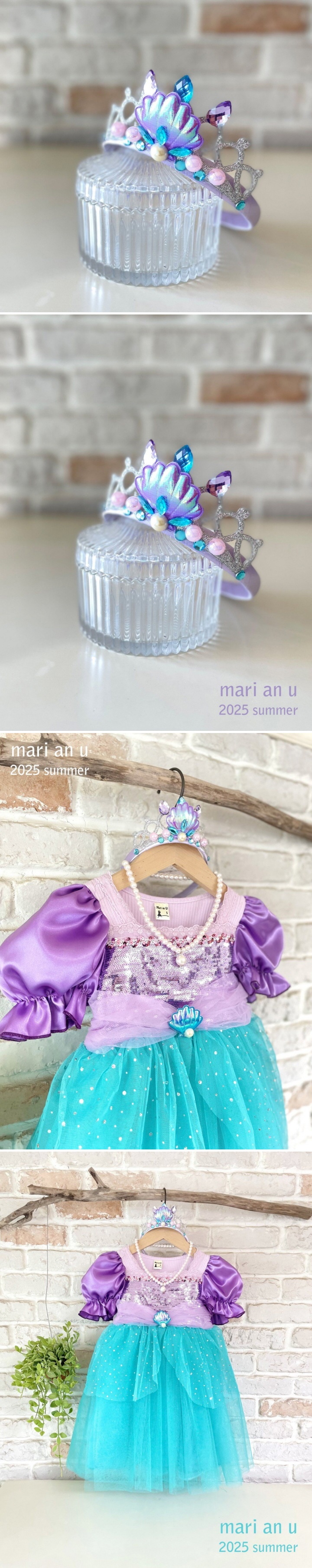 Mari An U - Korean Children Fashion - #kidsstore - Mermaid Princess Crown