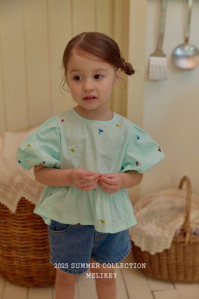 Melikey - Korean Children Fashion - #Kfashion4kids - Mini Denim Shorts - 11