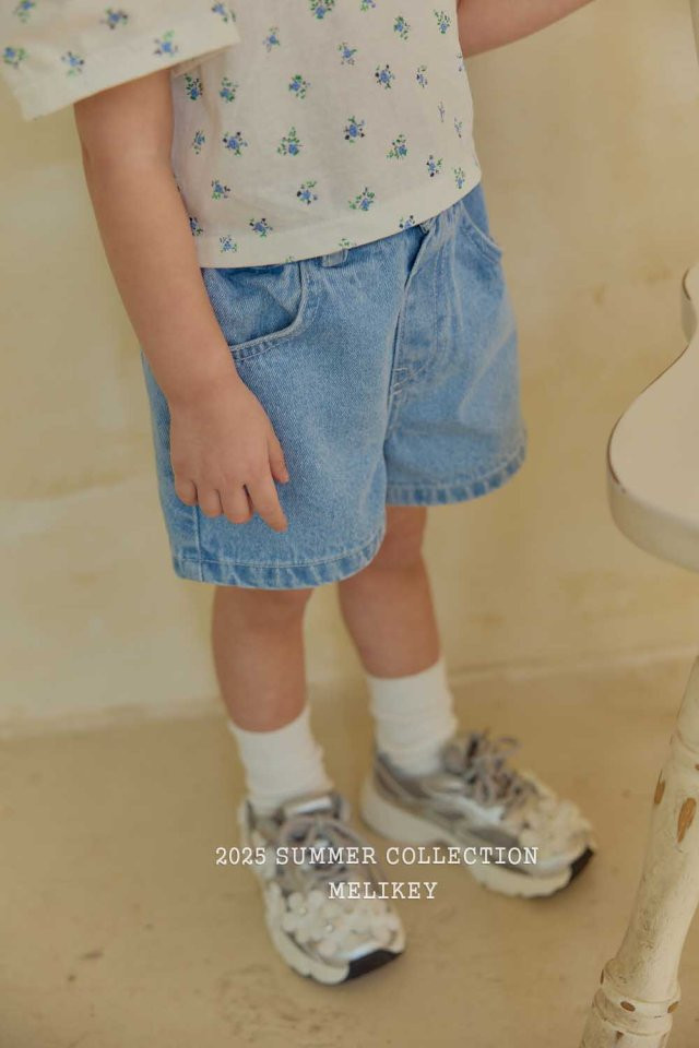 Melikey - Korean Children Fashion - #Kfashion4kids - Embroidered Ribbon Shorts - 3