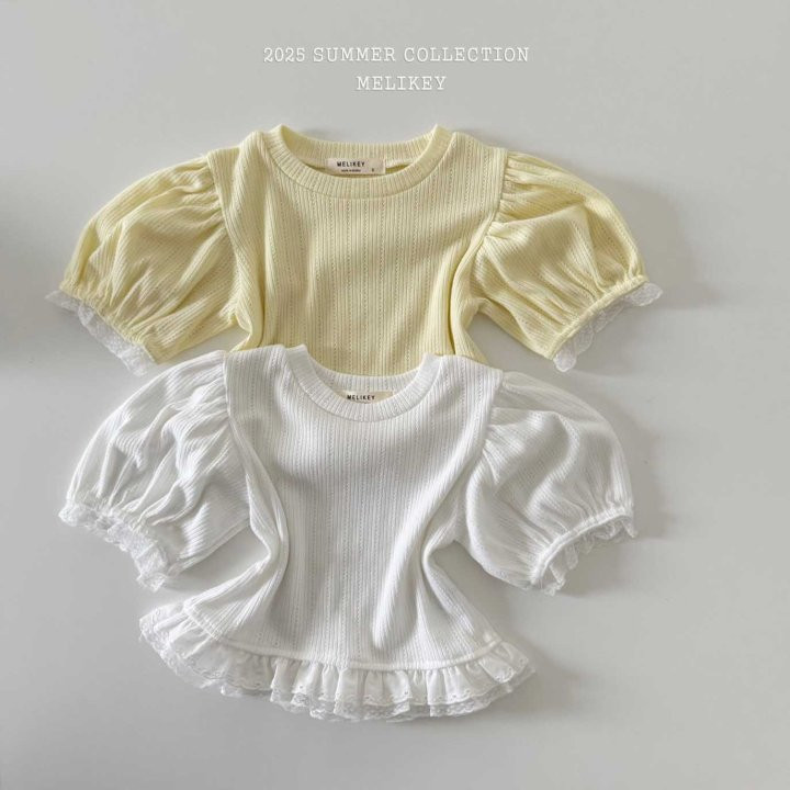 Melikey - Korean Children Fashion - #Kfashion4kids - Kitsch Puff Tee