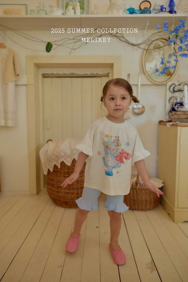 Melikey - Korean Children Fashion - #childofig - Frill Leggings - 6