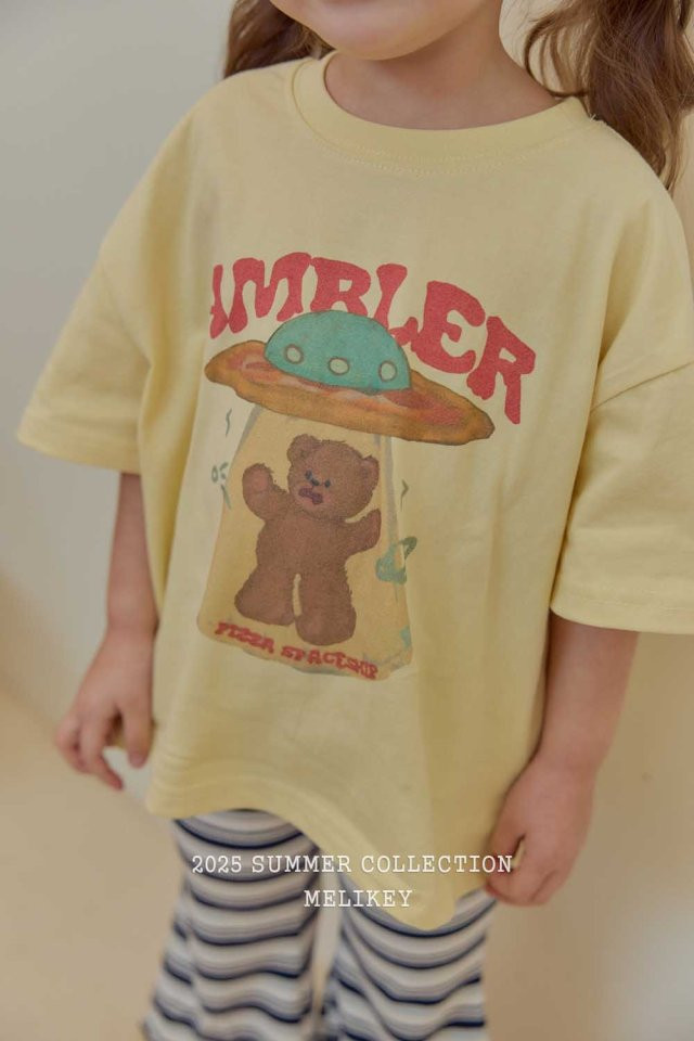 Melikey - Korean Children Fashion - #childofig - Space Bear Tee - 5