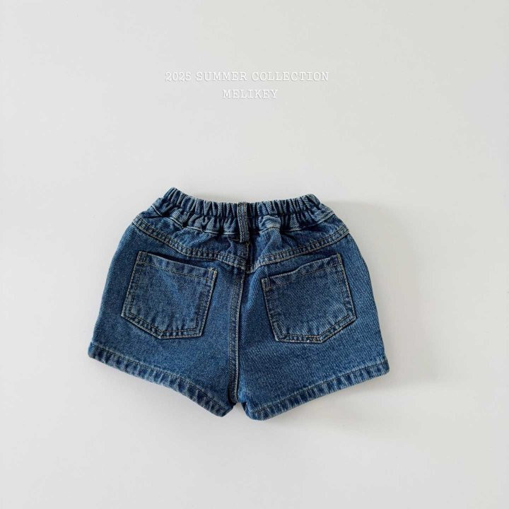 Melikey - Korean Children Fashion - #childofig - Mini Denim Shorts - 3