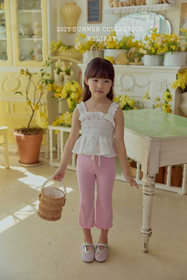 Melikey - Korean Children Fashion - #childofig - Rose Sleeveless Blouse - 10