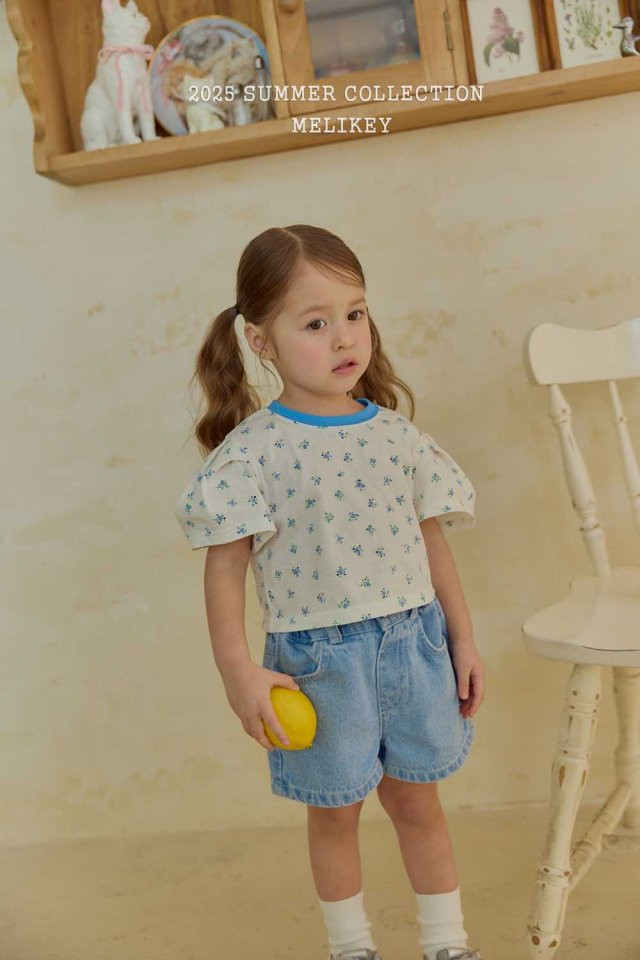 Melikey - Korean Children Fashion - #childofig - Embroidered Ribbon Shorts - 9