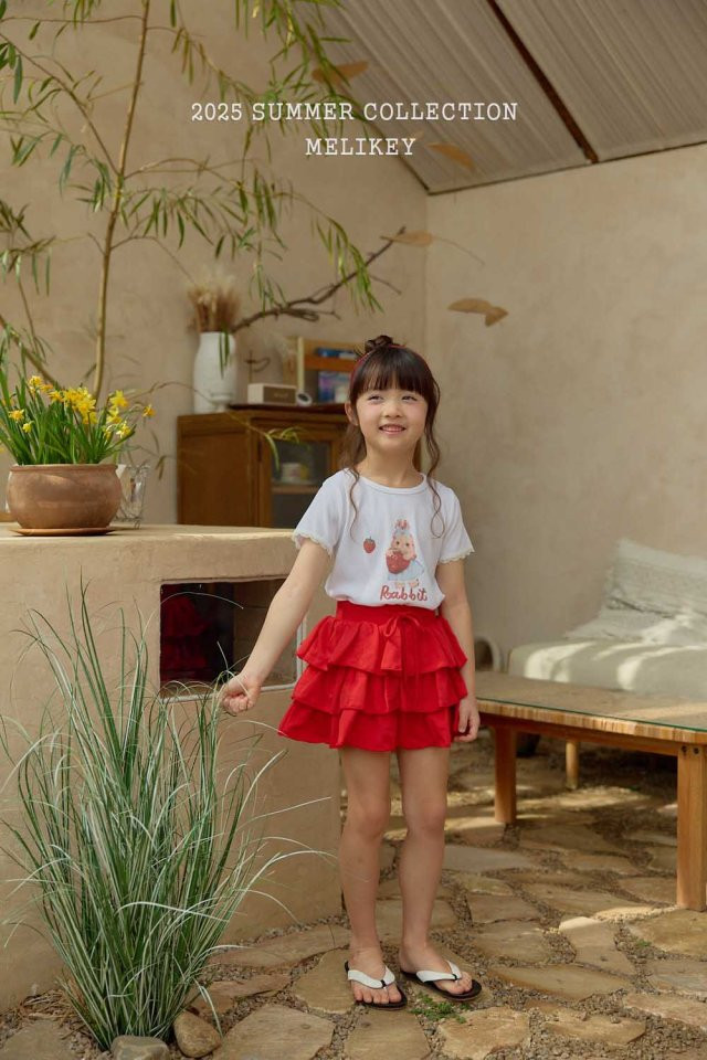 Melikey - Korean Children Fashion - #childofig - Rose Cancan Skirt - 5