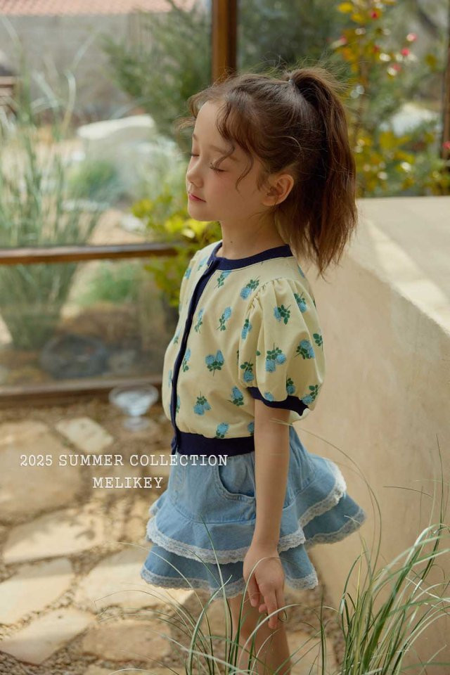 Melikey - Korean Children Fashion - #childofig - Rose Puff Cardigan - 3