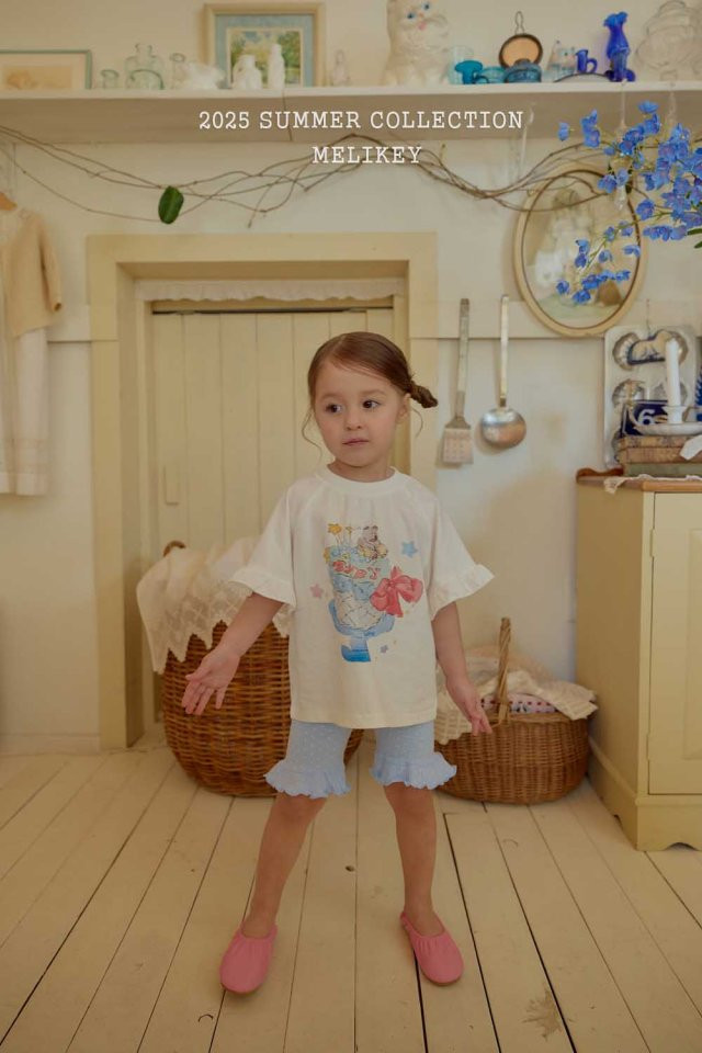 Melikey - Korean Children Fashion - #childrensboutique - Frill Leggings - 7