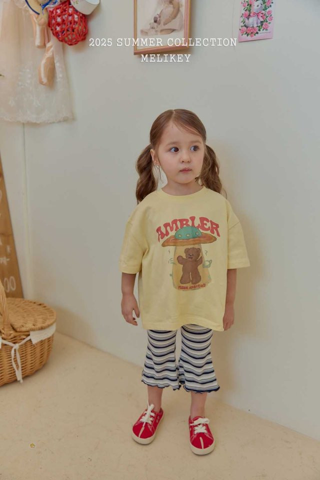 Melikey - Korean Children Fashion - #childrensboutique - Space Bear Tee - 6