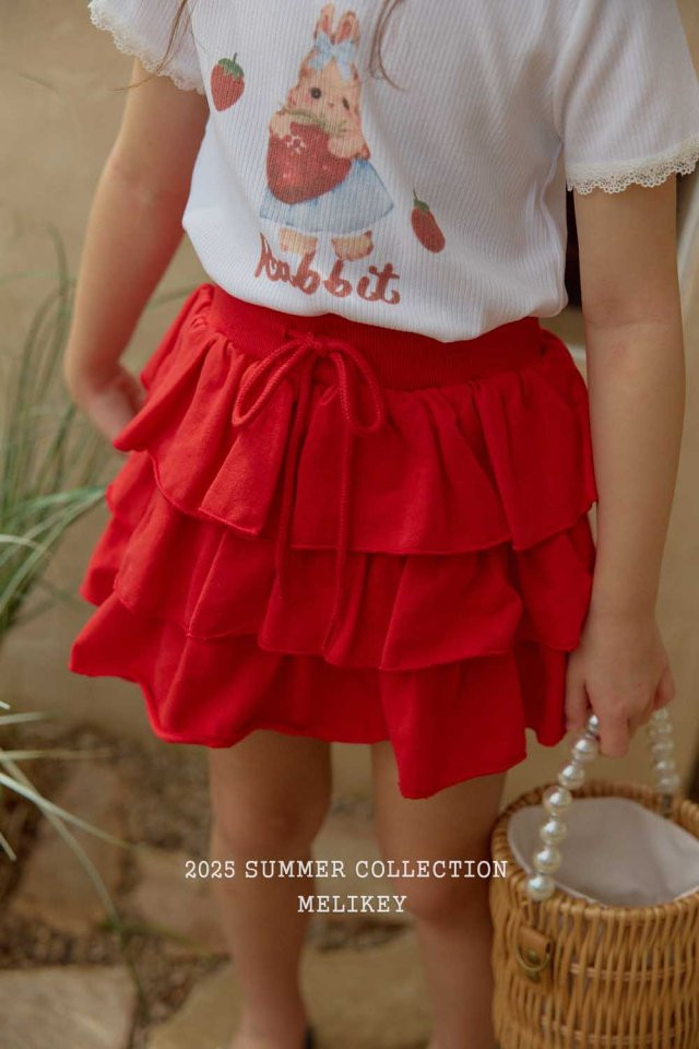 Melikey - Korean Children Fashion - #childrensboutique - Rose Cancan Skirt - 6