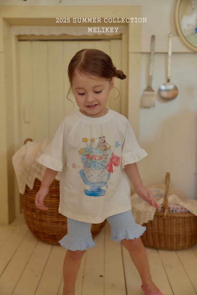 Melikey - Korean Children Fashion - #designkidswear - Frill Leggings - 8