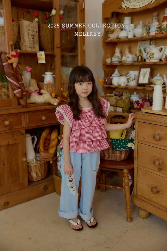 Melikey - Korean Children Fashion - #designkidswear - Destroyed Jeans - 10