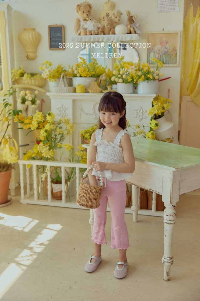 Melikey - Korean Children Fashion - #designkidswear - Daily Bootcut Pants - 5