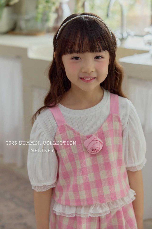 Melikey - Korean Children Fashion - #designkidswear - Kitsch Puff Tee - 9