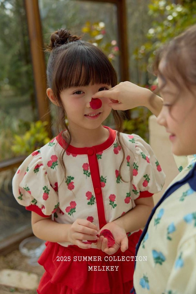 Melikey - Korean Children Fashion - #discoveringself - Rose Puff Cardigan - 7