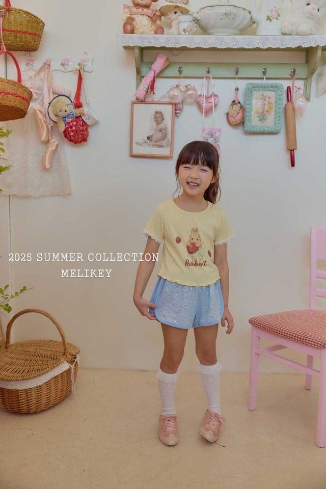 Melikey - Korean Children Fashion - #designkidswear - Sweet Rabbit Tee - 4