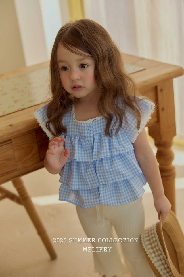 Melikey - Korean Children Fashion - #discoveringself - Juju Cancan Sleeveless Blouse - 3