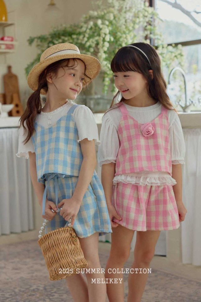 Melikey - Korean Children Fashion - #fashionkids - Check Shorts - 12