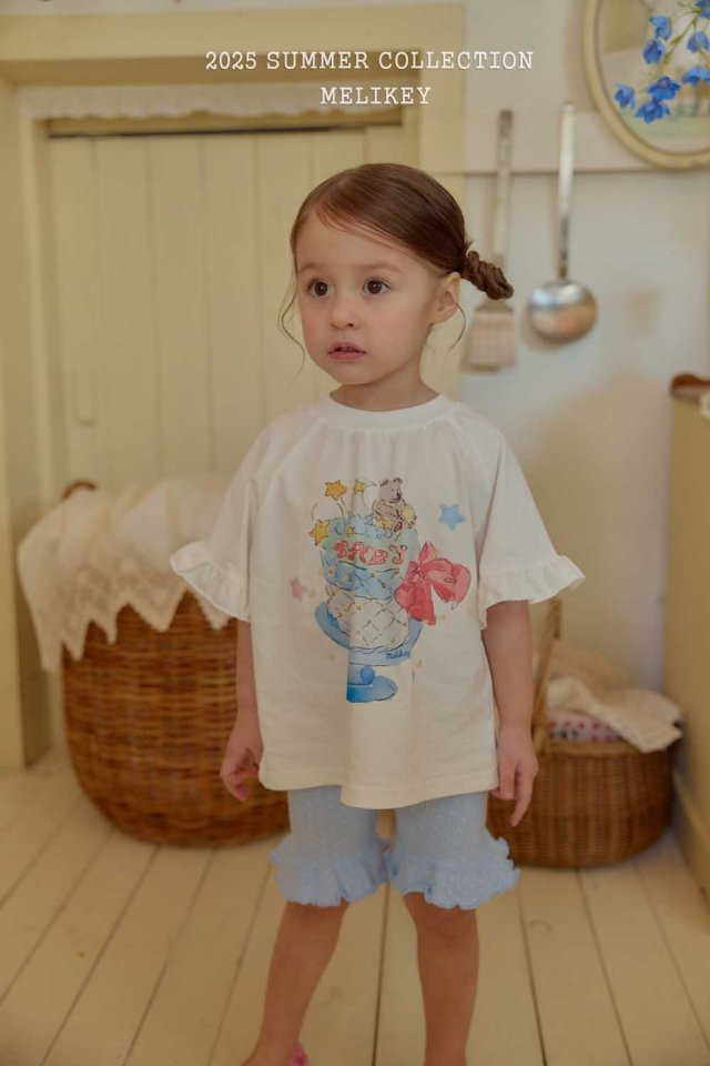 Melikey - Korean Children Fashion - #fashionkids - Frill Leggings - 10