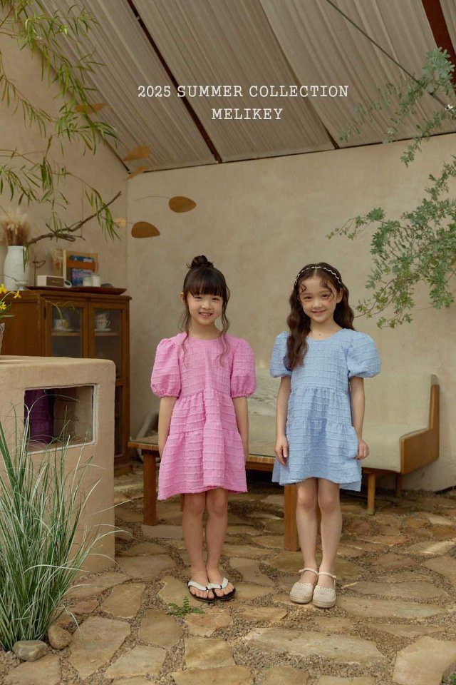 Melikey - Korean Children Fashion - #fashionkids - Ricco Back Ribbon One-piece - 5