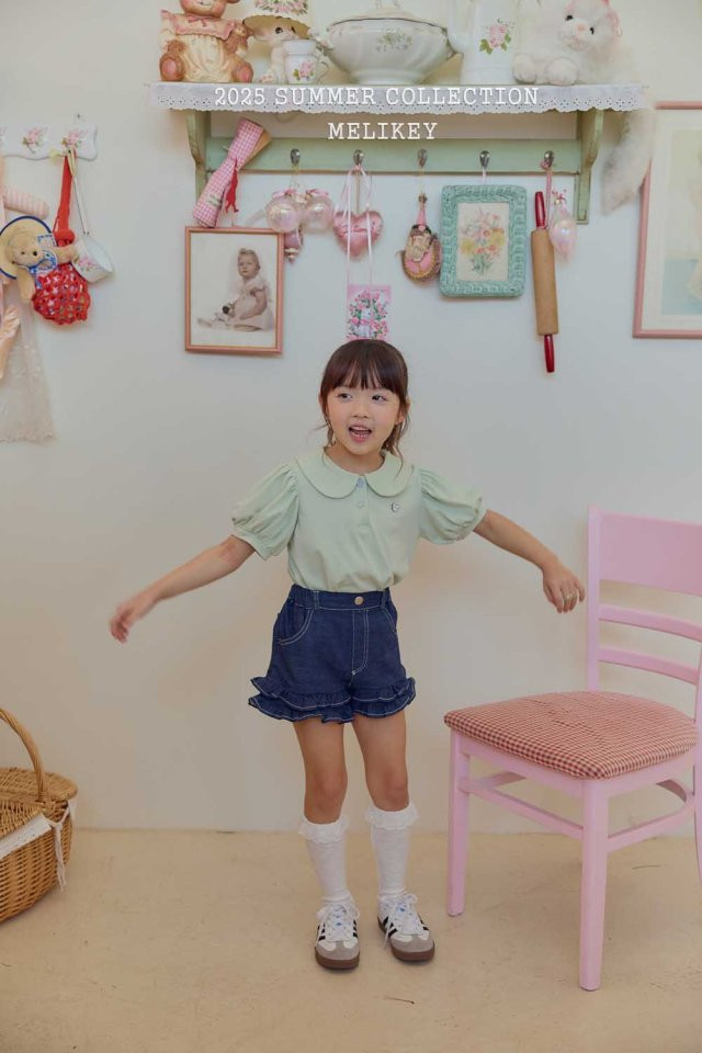 Melikey - Korean Children Fashion - #discoveringself - Nana Linen Frill Shorts - 4