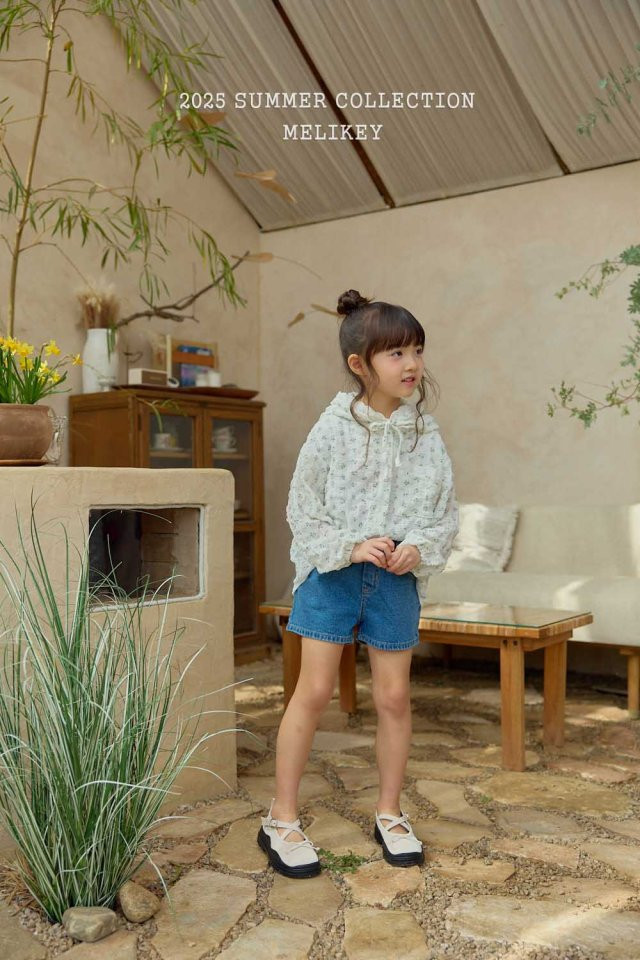 Melikey - Korean Children Fashion - #fashionkids - Mini Denim Shorts - 7