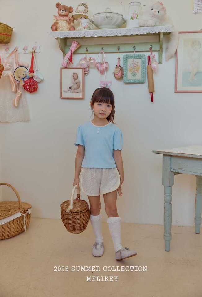 Melikey - Korean Children Fashion - #fashionkids - Bling Bling Track Pants - 3