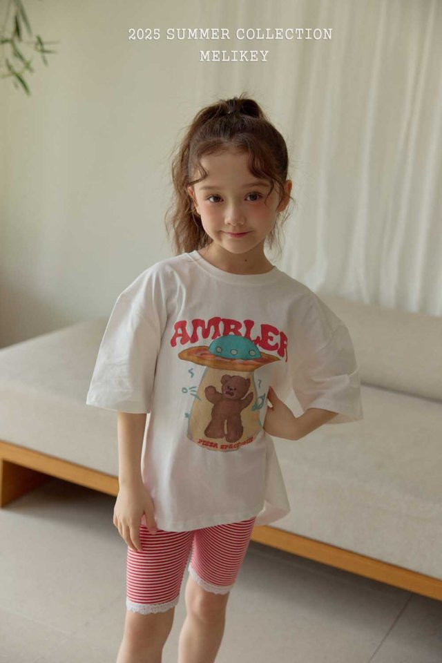 Melikey - Korean Children Fashion - #kidsstore - Space Bear Tee - 11