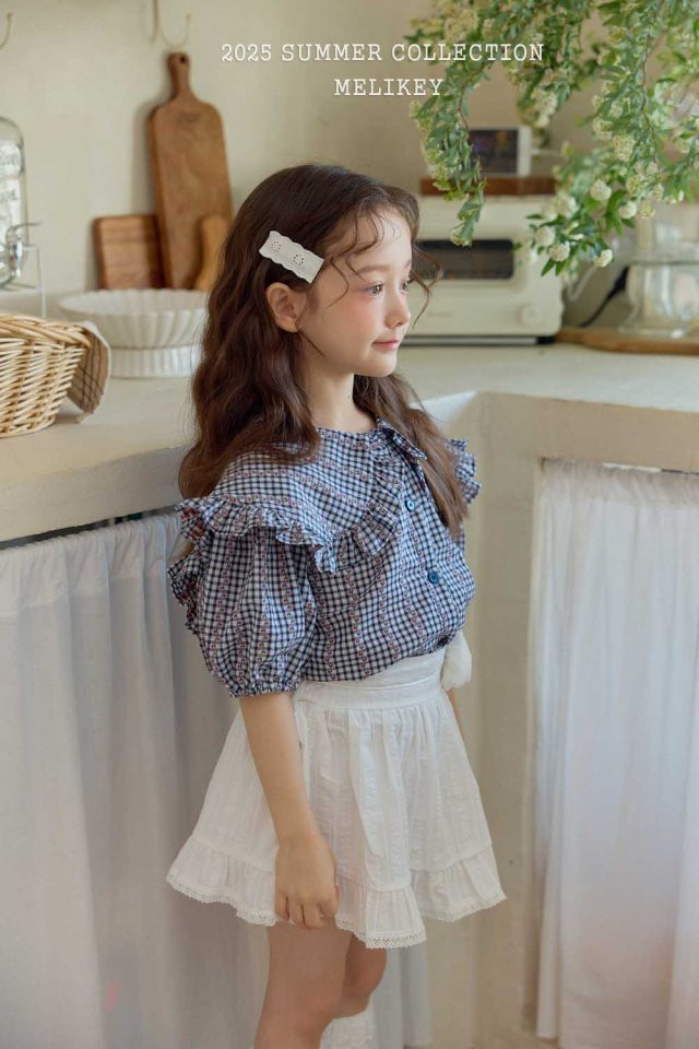 Melikey - Korean Children Fashion - #kidsstore - Pure Frill Skirt - 9